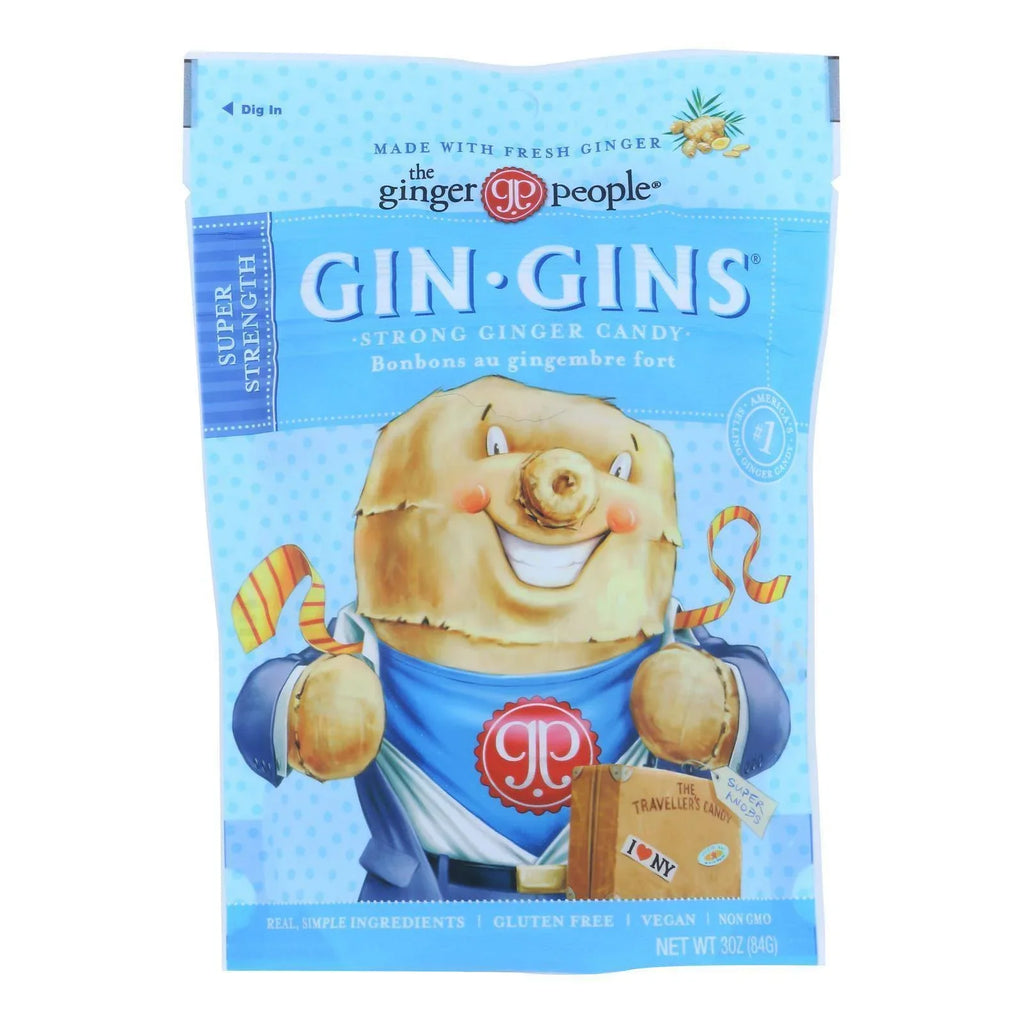 Case People - Traveler's The Candy Ginger 12 oz. Candy - 3 Ginger of - - Gin Gins