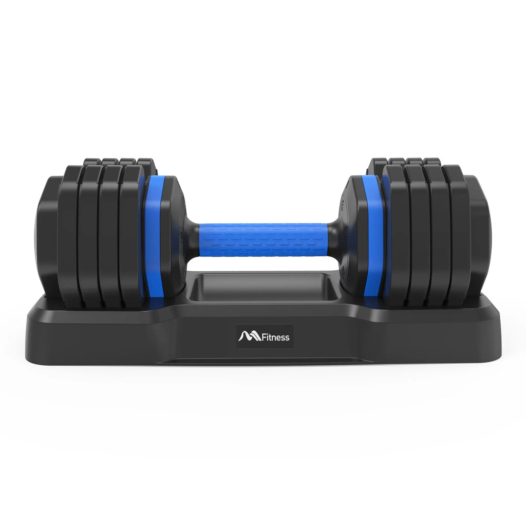 Single by Body Tray, 55lb for with Fast Adjustable Fitness Handle Turning Adjust Full Workout Suitable Weight Dumbbell Anti-Slip - with Exercise Handle, Dumbbell Dumbbell