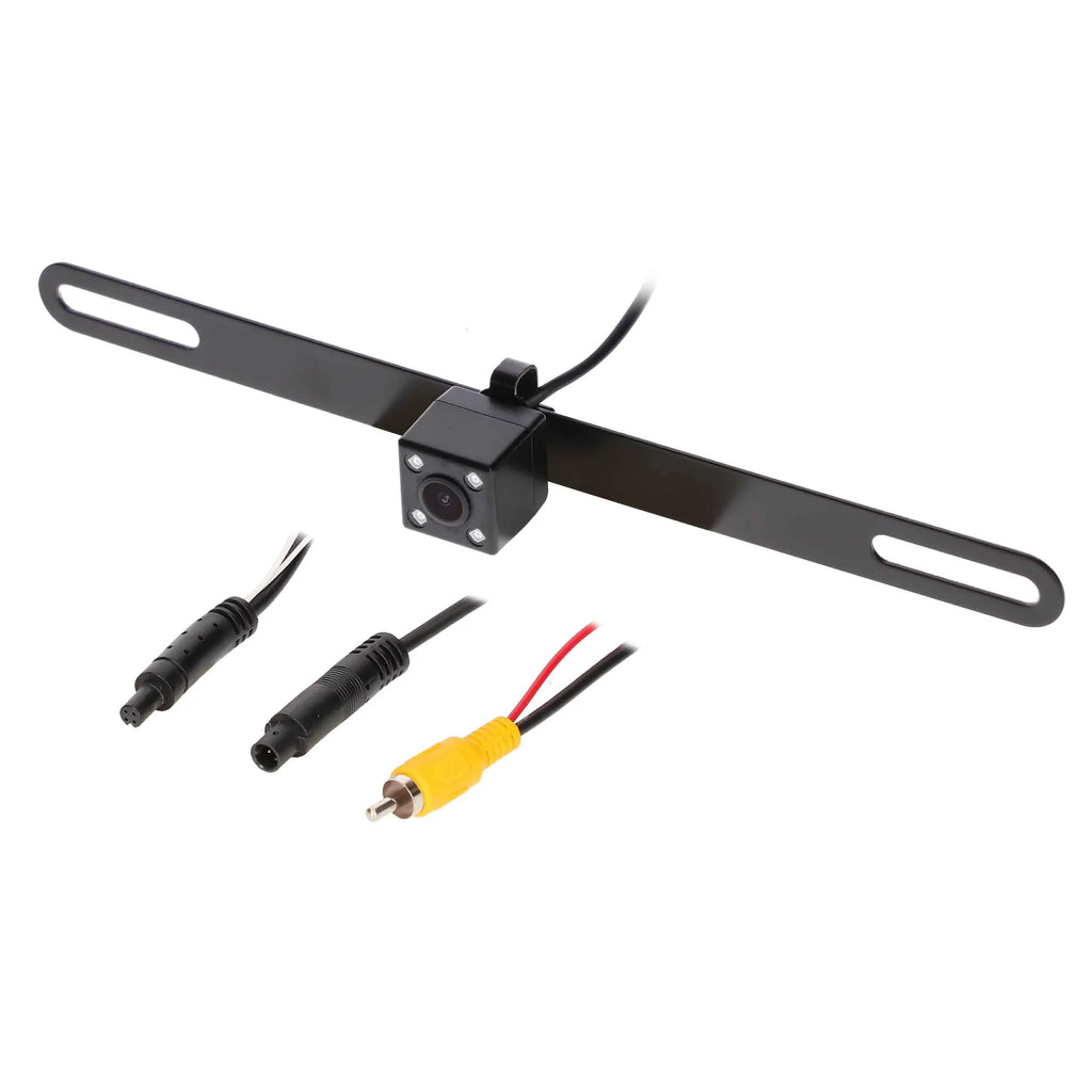 License Behind Metra WM-Bpltc Backup Plate Camera