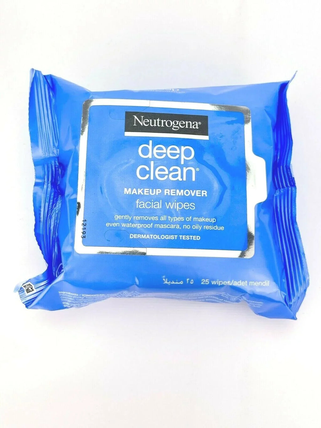 Cleansing of Facial Remover Wipes,25 Towelettes (4) Up Ct Refil Make Neutrogena Pack