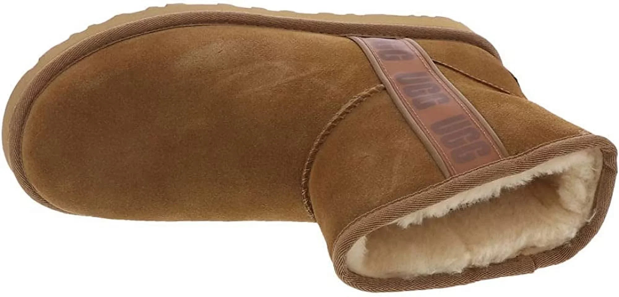 Ii Women's UGG Side Logo Boots Mini CHESTNUT Classic