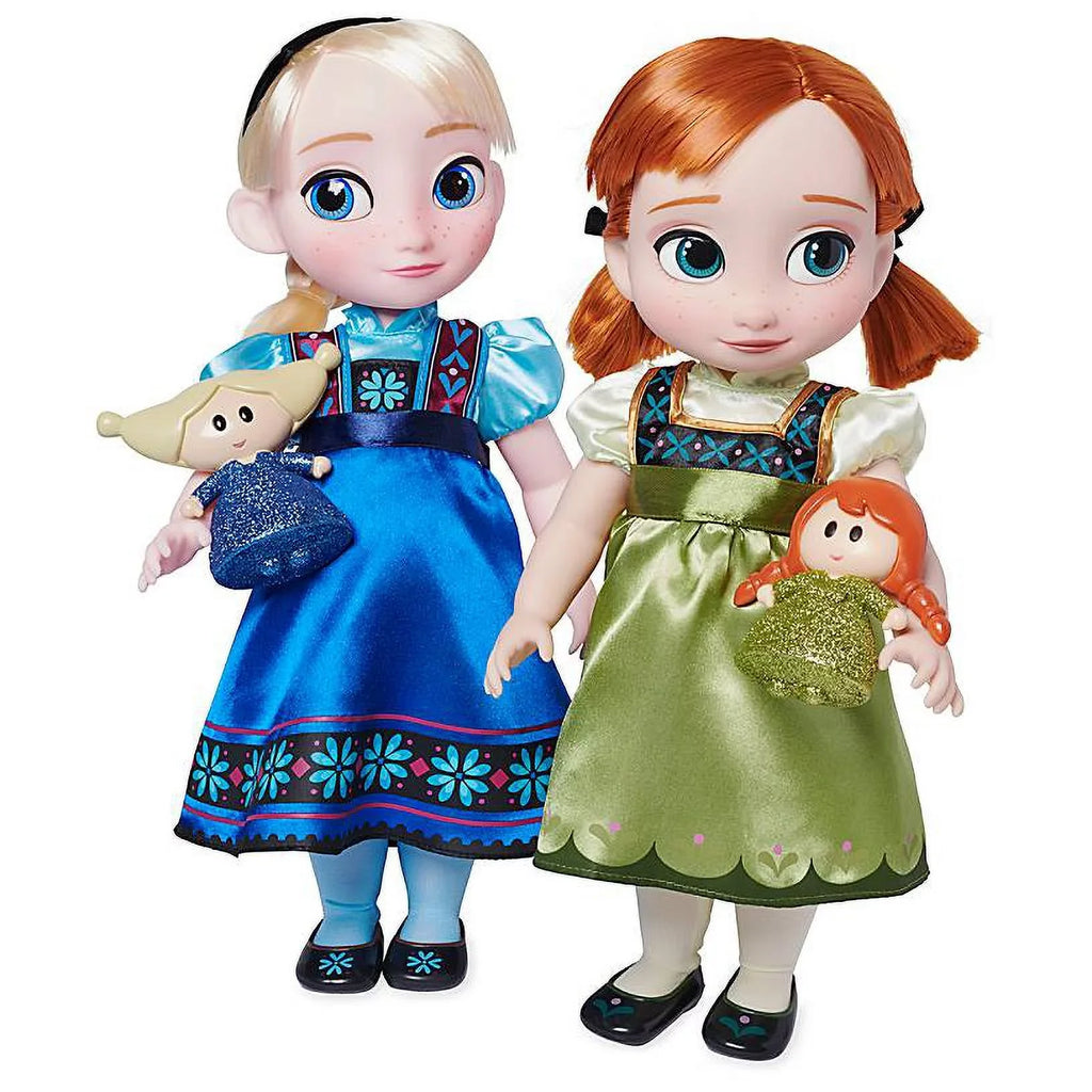 Disney Dolls and Gift Anna Set Singing New Collection Elsa Box Deluxe Animators'
