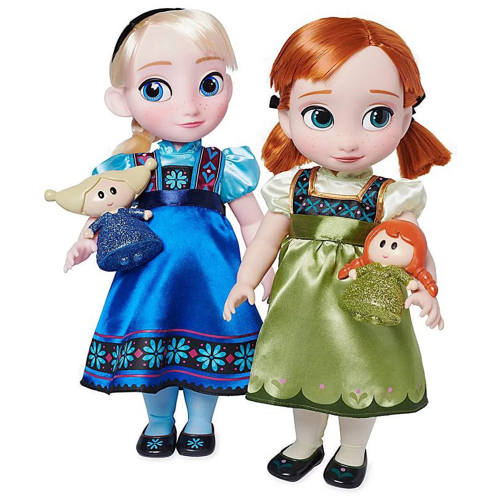 Disney Dolls and Gift Anna Set Singing New Collection Elsa Box Deluxe Animators'