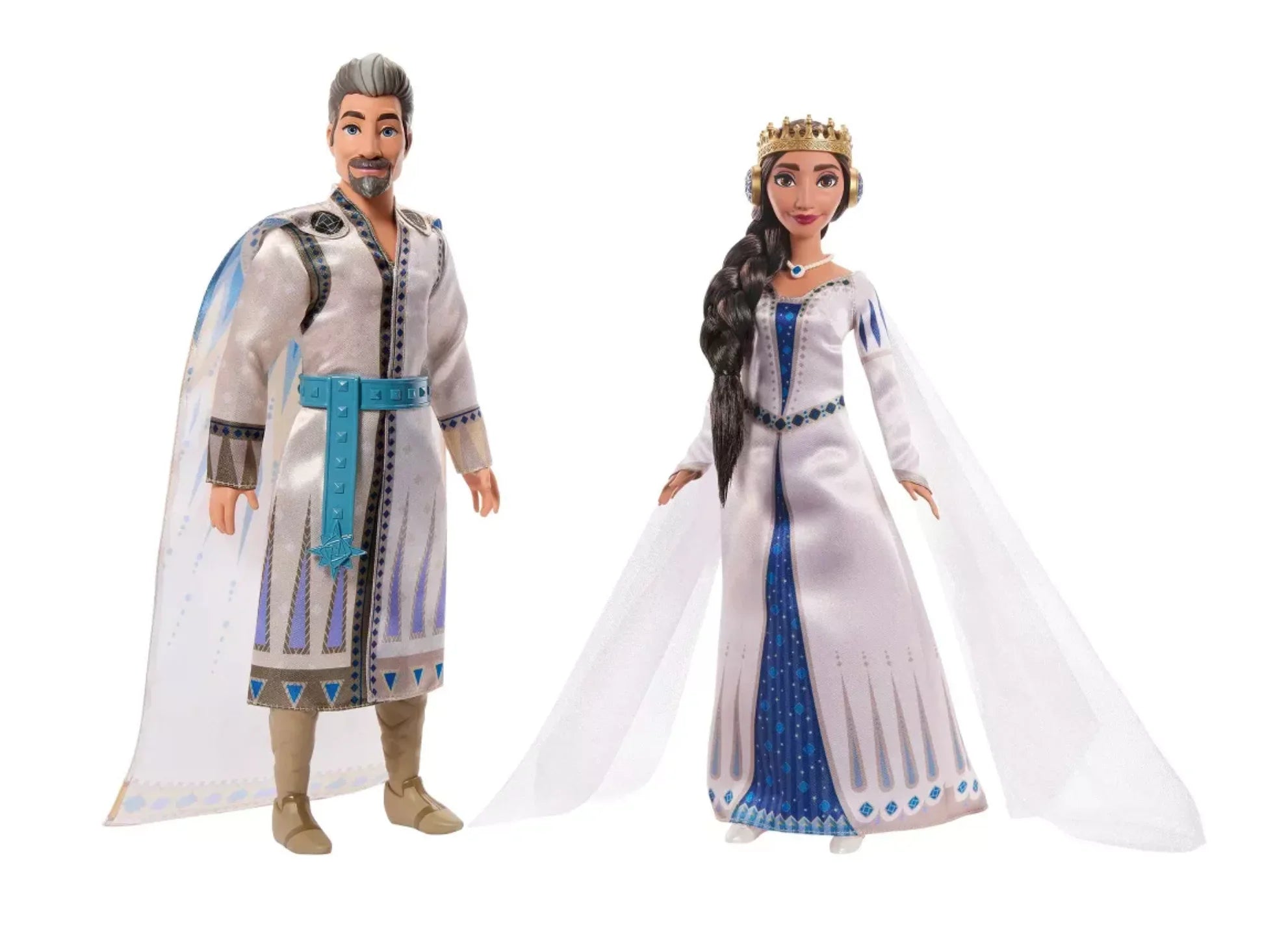 Disney 100 New Amaya & Magnifico Fashion Dolls with Box King Wish Posable Queen