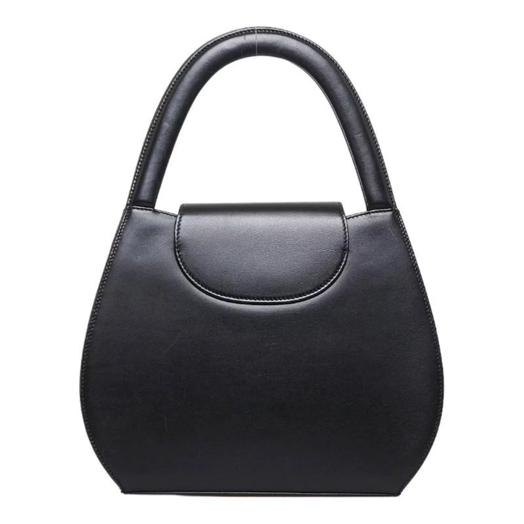 Pre-Owned gold (Good) handbag leather Panthère ladies CARTIER Cartier black