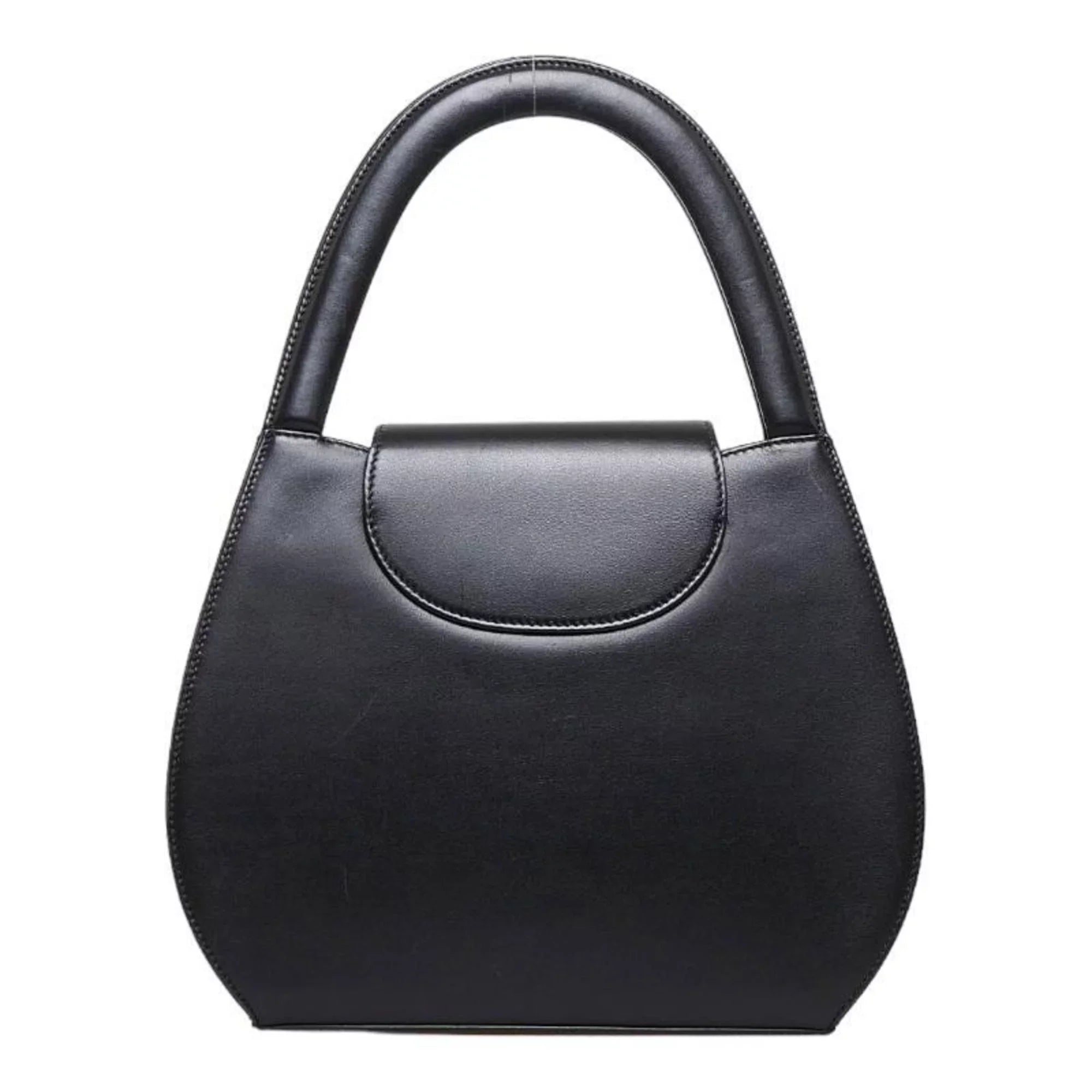 Pre-Owned gold (Good) handbag leather Panthère ladies CARTIER Cartier black