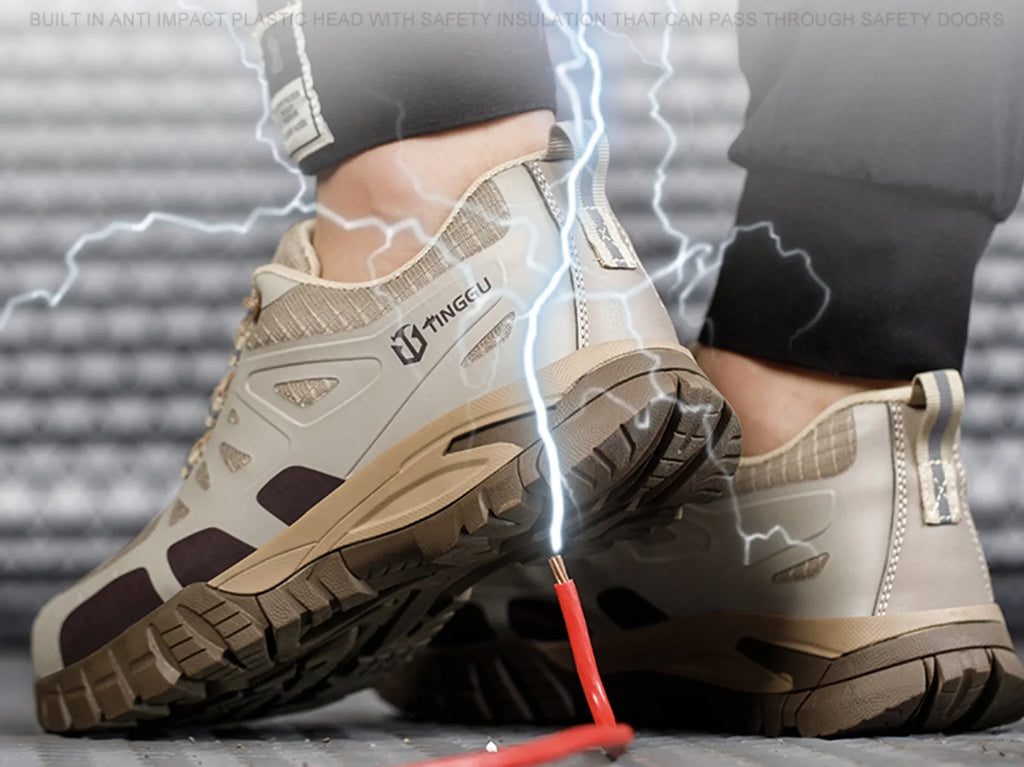 Industrial Sneakers Toe Shoes Shoes Women Work Construction OwnShoe Shoes Men Insulated for Non-Slip Composite Safety