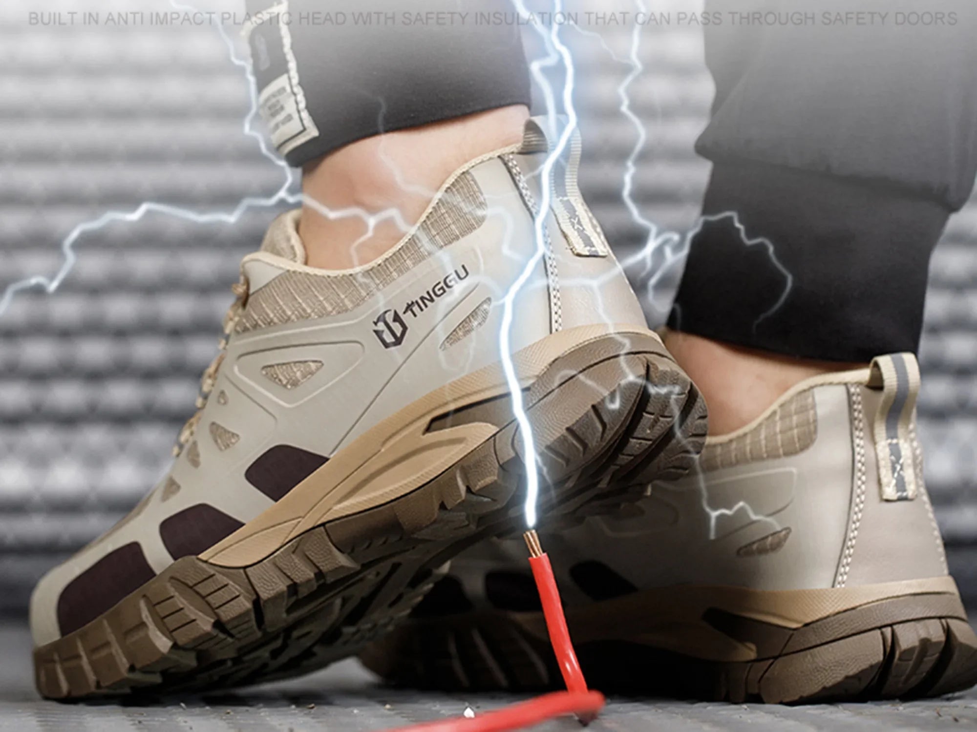 Industrial Sneakers Toe Shoes Shoes Women Work Construction OwnShoe Shoes Men Insulated for Non-Slip Composite Safety