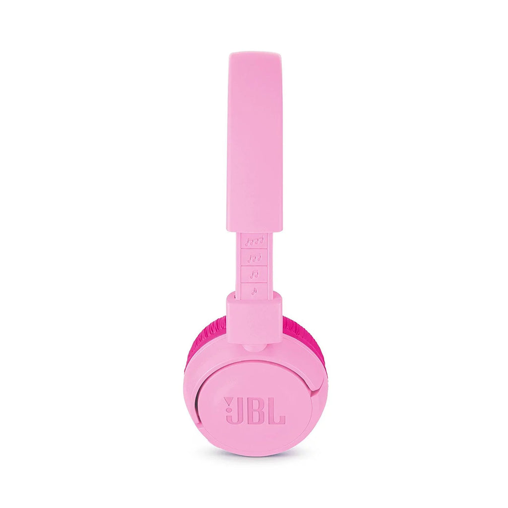 Kids Headphones with JR JBL Technology 300BT Wireless On-Ear Safe (Pink) Sound