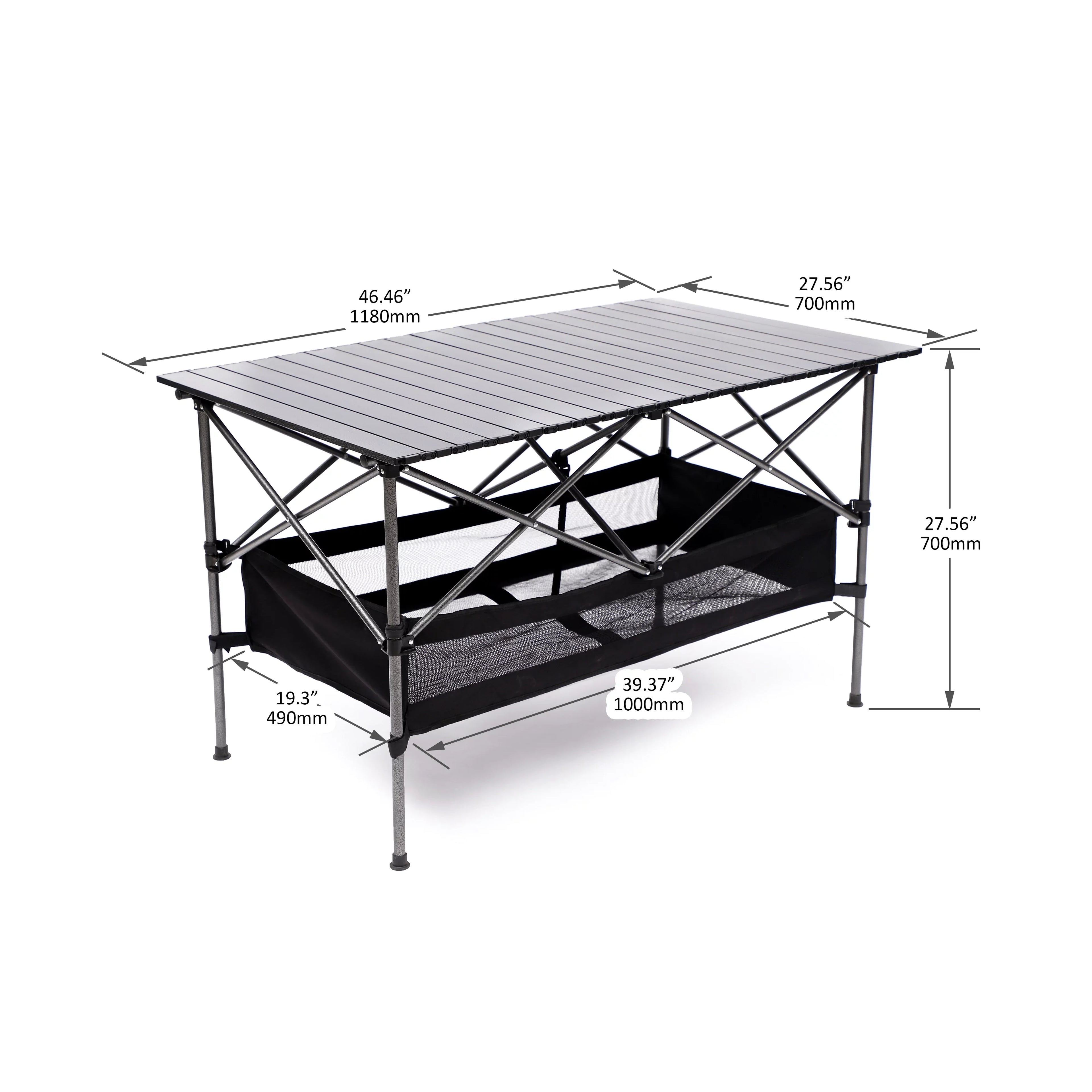 Set Folding BBQ, Set Black/Gray and Chair Camping, 5, Party, Indoor, exterior of Picnics, exterior for Beach,Backyard, Table Patio,