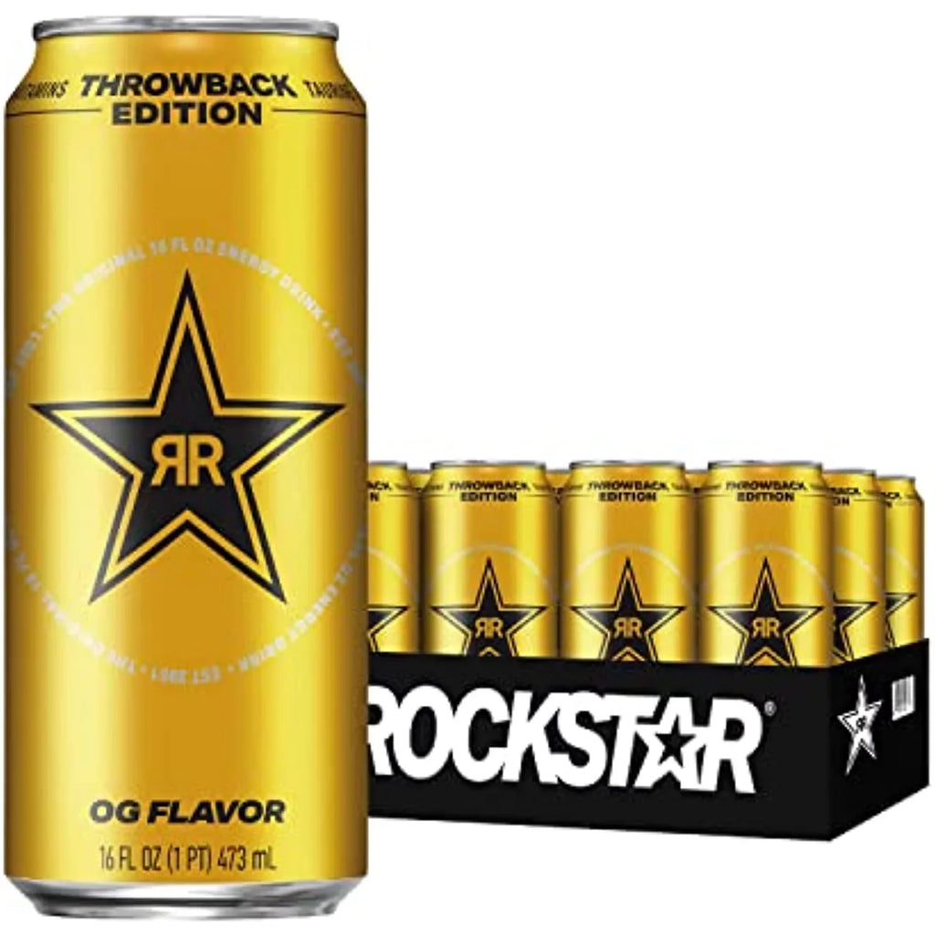 Of Vary Energy Edition: O.G., Fl - Drink, 16 Rockstar 12) Throwback Oz (Pack May Packaging