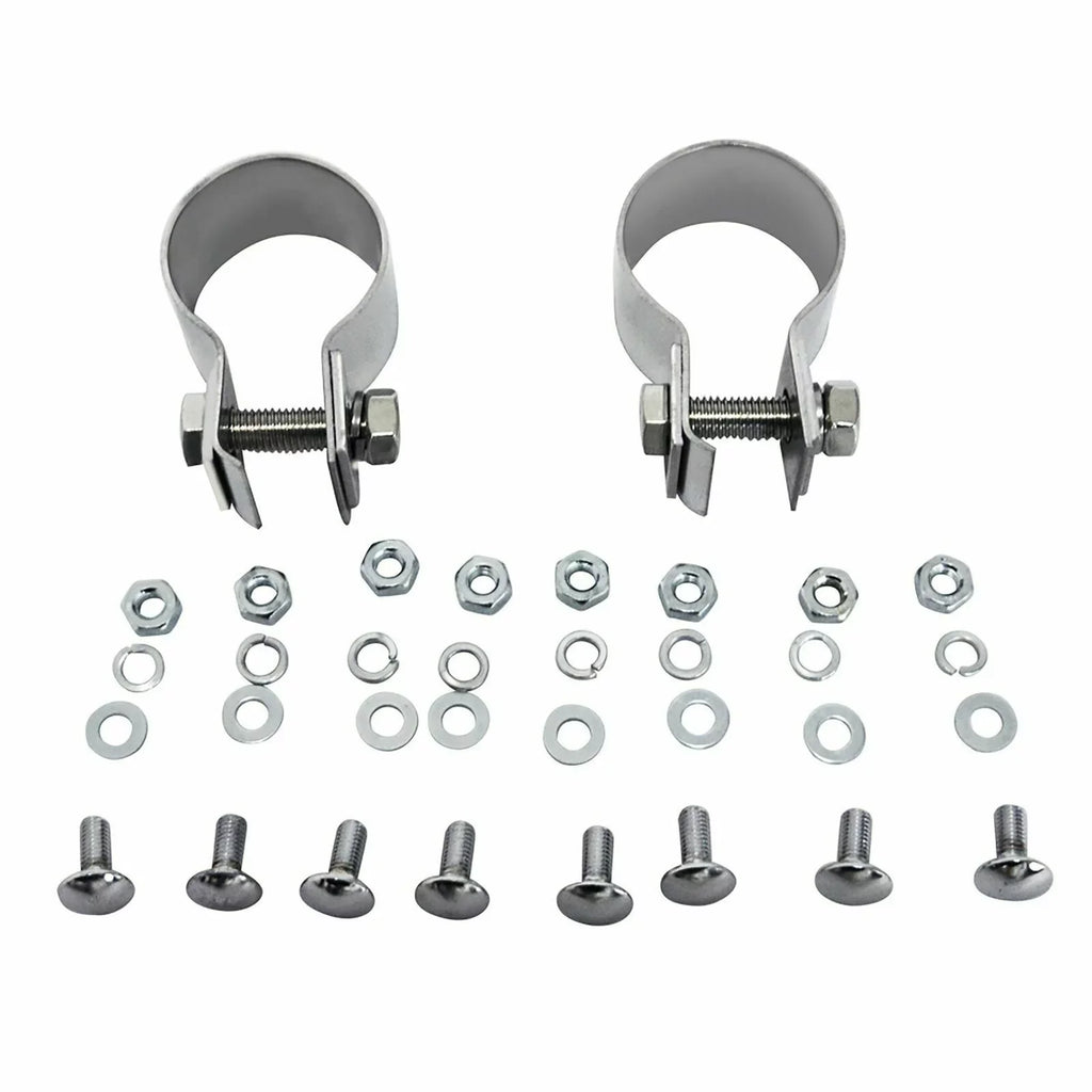 2x 386 Set Masks Face 24" Steel For and Plus Trucks mounting Peterbilt Included - All Fender 24" 2x22 x Semi Kozak Hardware Wipers Stainless 579 Quarter Windshield