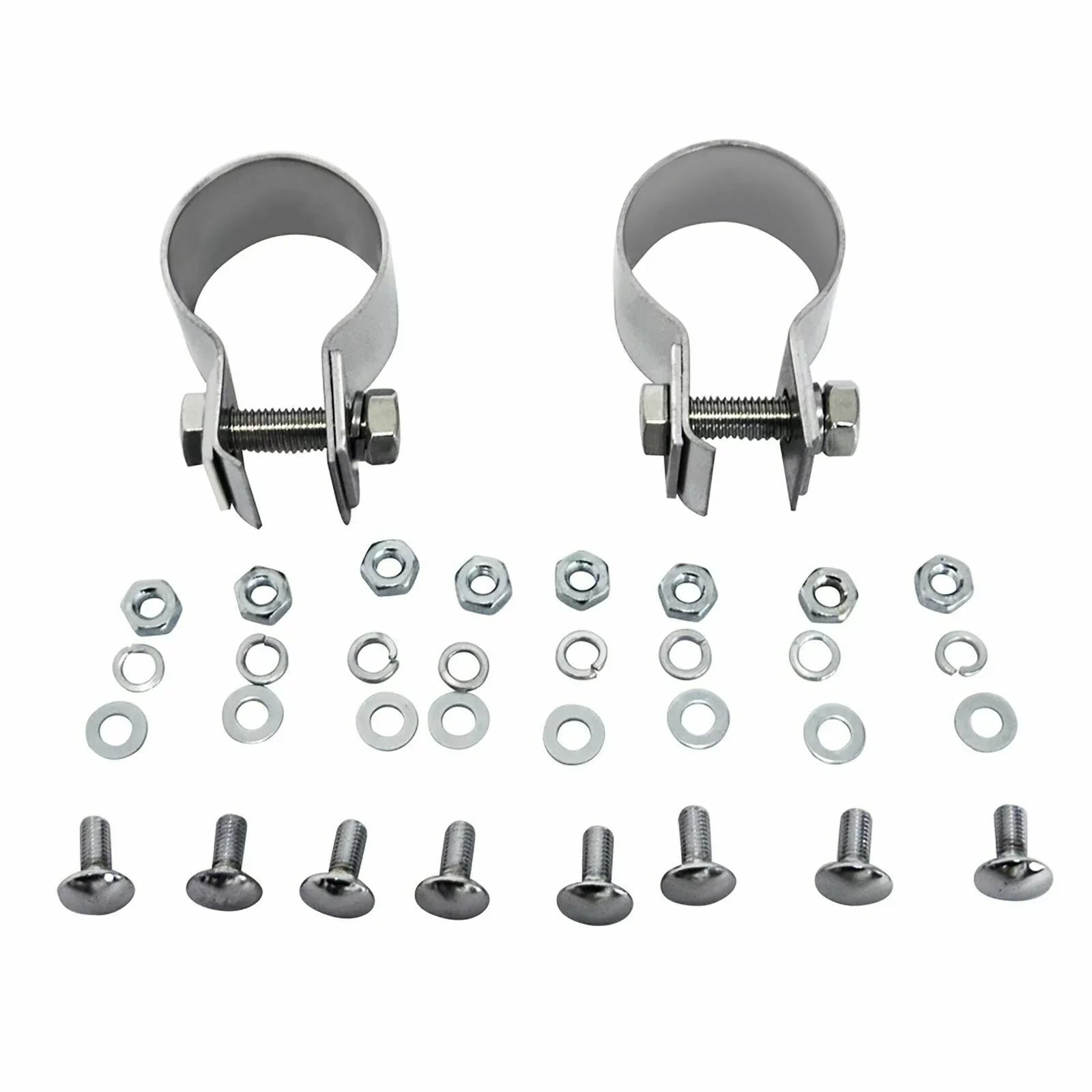 2x 386 Set Masks Face 24" Steel For and Plus Trucks mounting Peterbilt Included - All Fender 24" 2x22 x Semi Kozak Hardware Wipers Stainless 579 Quarter Windshield