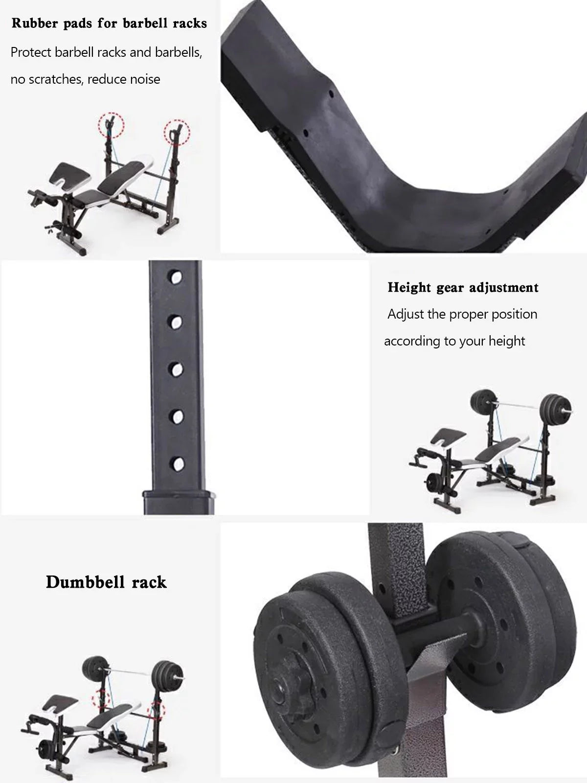 Developer Stock and Press Crunch Workout Leg Olympic Bench, Body Equipment Handle Workouts, Preacher US Home Weight Home for Workouts Bench with At Curl, Champ for