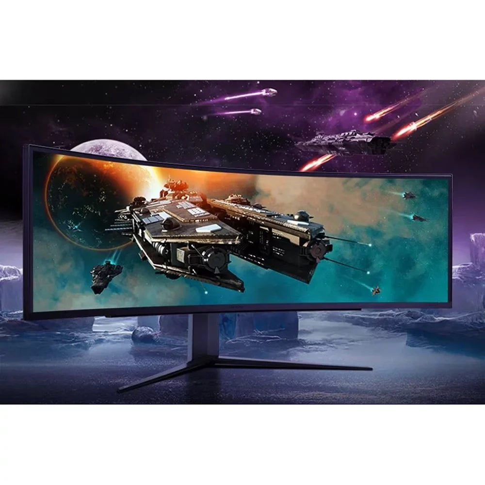 Curved Black LG 1000, with DisplayHDR 240Hz Box Monitor DQHD 1ms Open 49GR85DC-B 49" VESA Ultragear