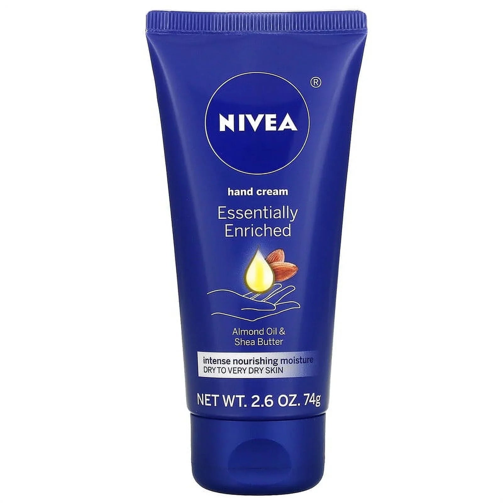 Cream, Enriched Pack Oil Nivea, oz Essentially g) 2.6 Almond Hand of 3 (74 Shea & Butter,