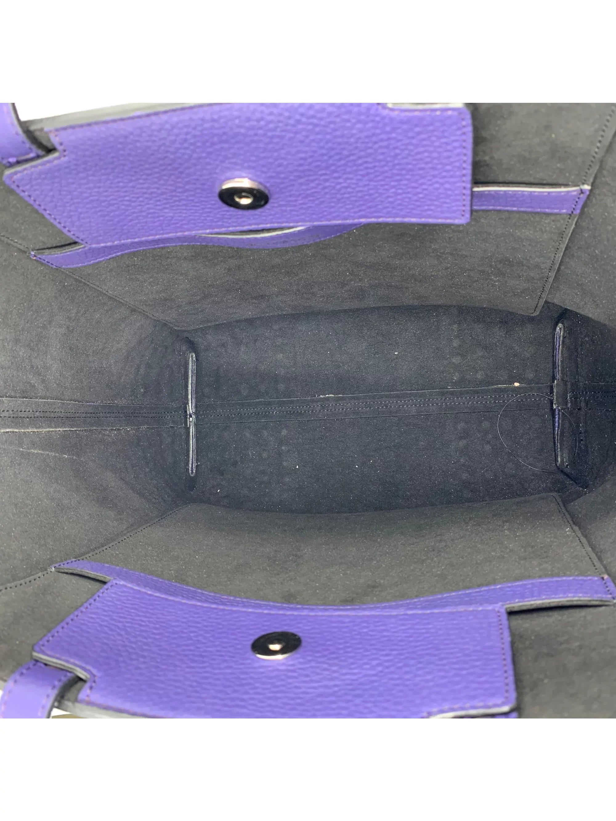 Wave New Satchel Tote Soft Gommini Tod's XBWAMRFT301MACL-411 Violet