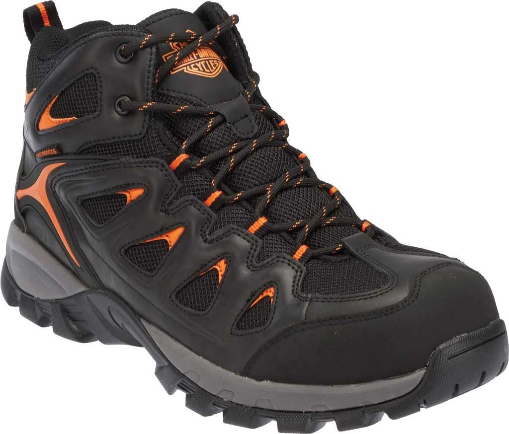Woodridge Harley-Davidson Men's Waterproof Hiker BLACK