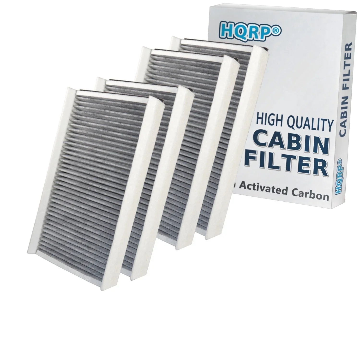 CF10103 FRAM Air for A/C Replacement Cabin Carbon Filters HQRP 4-Pack