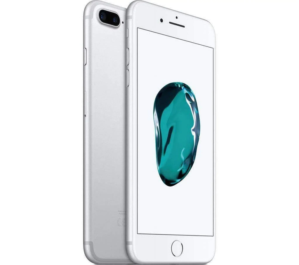 iPhone US Plus 7 Universal Unlocked (Refurbished) 128 Silver GB Version Restored