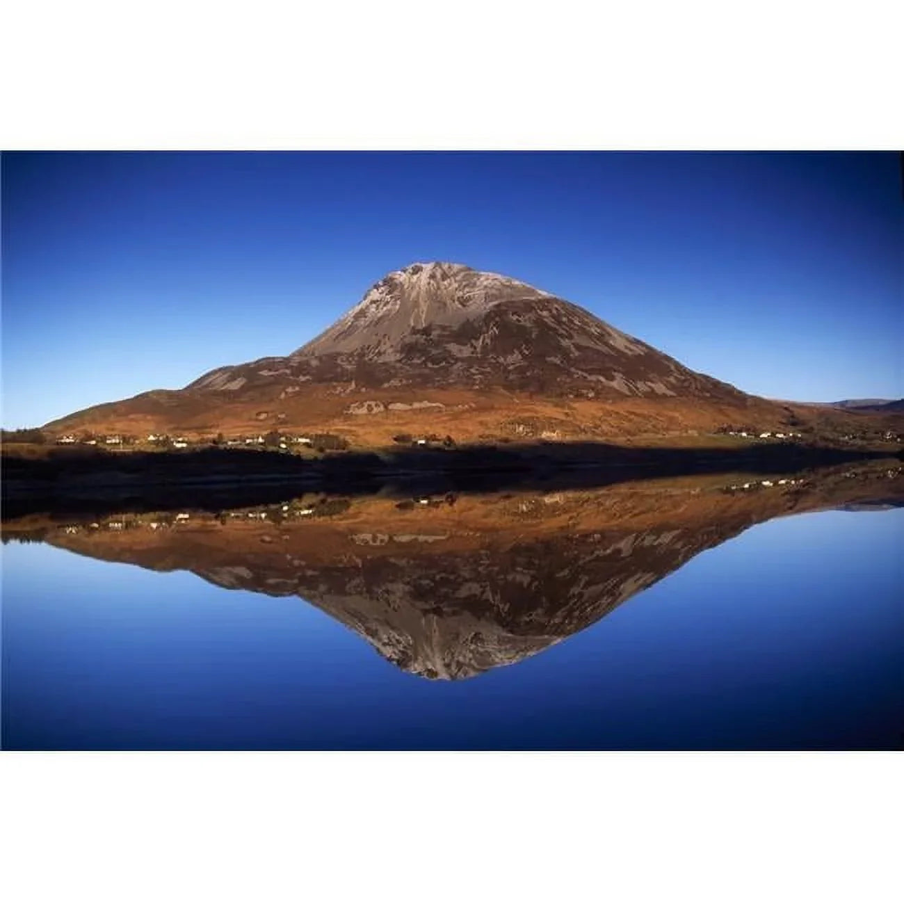 Lough Nacung Poster Gareth Mountain Reflected Print 12 Errigal Lake by Mount Dunlewy - - in McCormack 18 County Donegal Ireland x