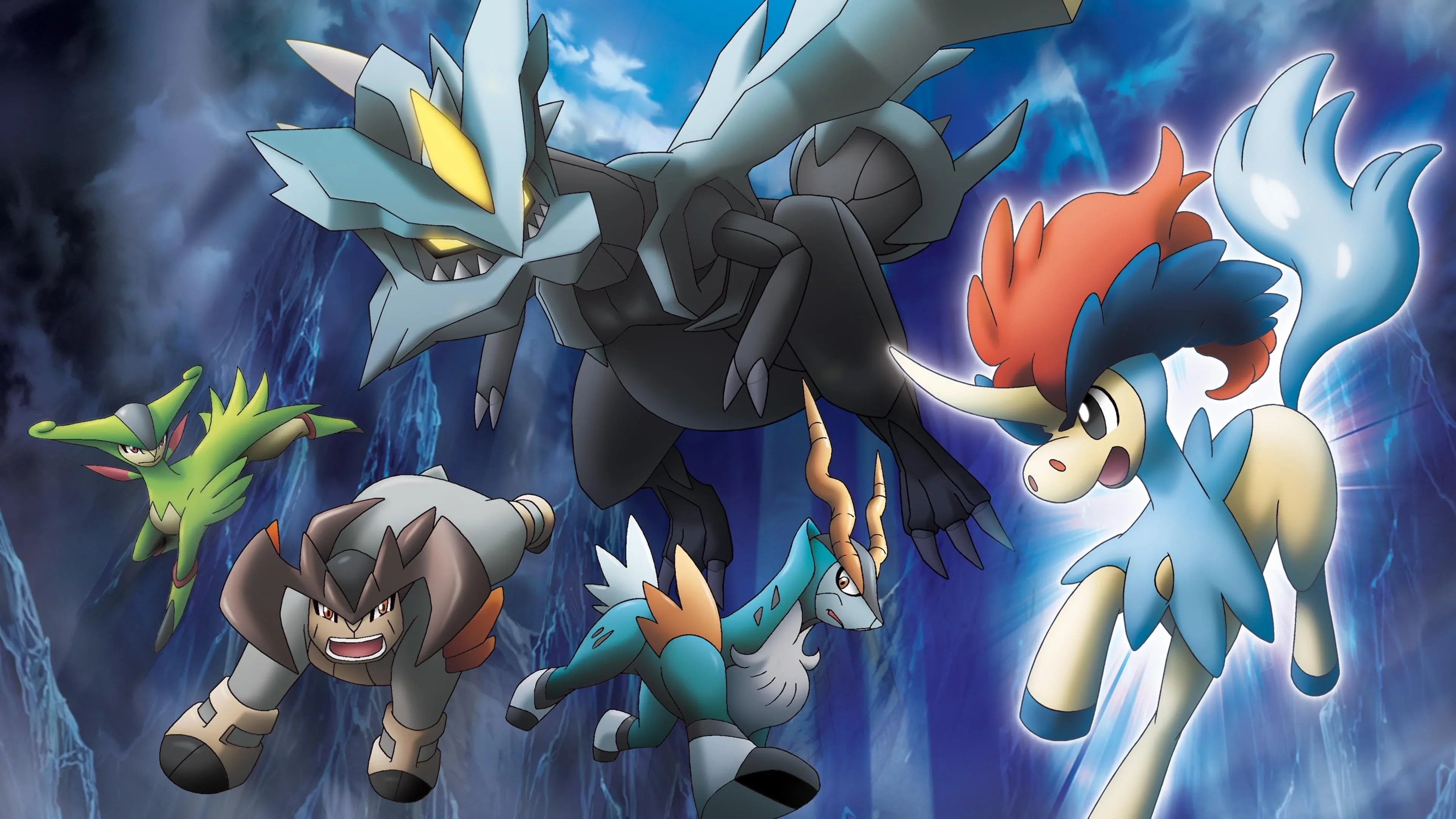 the Sword Pokémon of Movie: vs. Justice Kyurem the