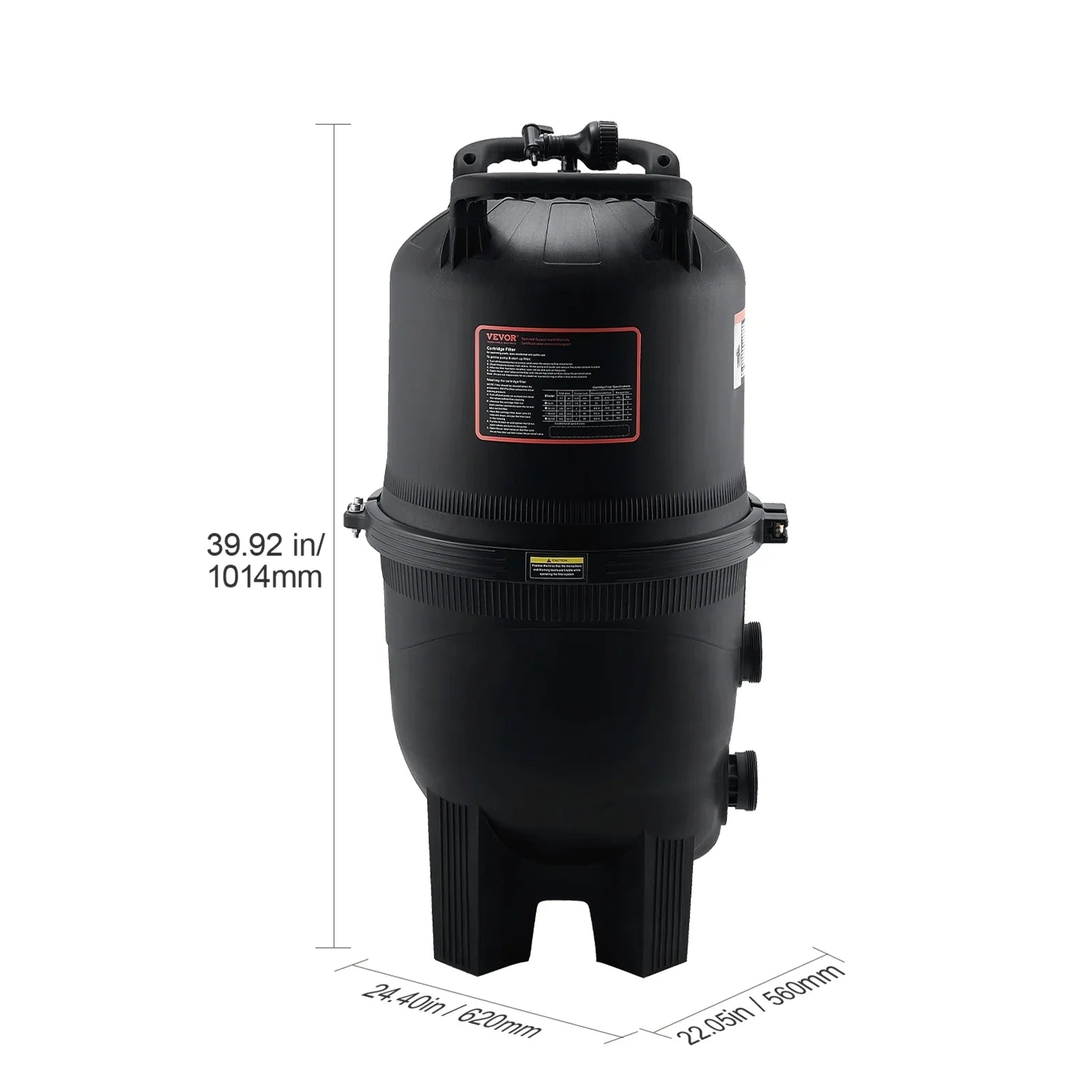 Filtration In/Above Pool Swimming Filter 425Sq.Ft SKYSHALO Pool Cartridge Ground