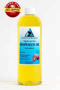 OIL PURE PRESSED ORGANIC COLD 100% GRAPESEED CARRIER OZ 48