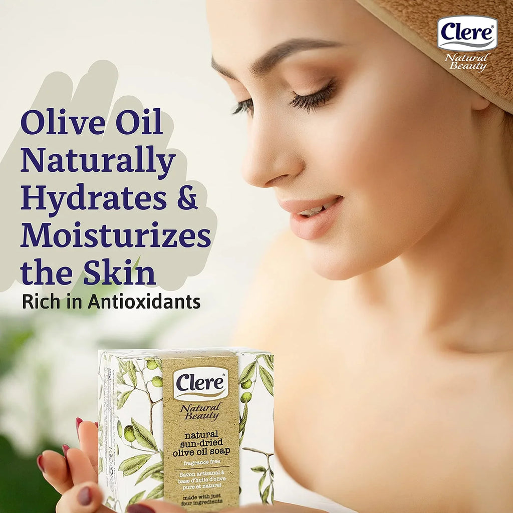 Oil With Pack 3 Olive Grams Handmade Natural – Bar Ingredients - & 100% 200 Gentle Of Soap Natural Fragrance-Free,
