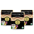 Detox Organic Antioxidant Boxes Herbal Tea 3 Teas Turmeric Bags Ginger Drink Buddha
