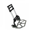 Black, SEGAWE Dolly Carts. Luggage Push, Hand Folding Aluminium Trolley Compact