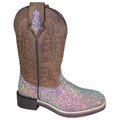 Square Western Broad Boot US Pink Girls' Mountain D(M) Ariel Smoky Toe 2