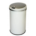 Trash Sensor Pearl Deodorizer Finish Gallon Round Can 8 Matte White