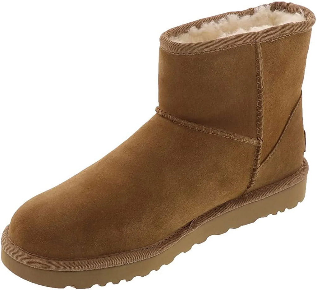 Ii Women's UGG Side Logo Boots Mini CHESTNUT Classic