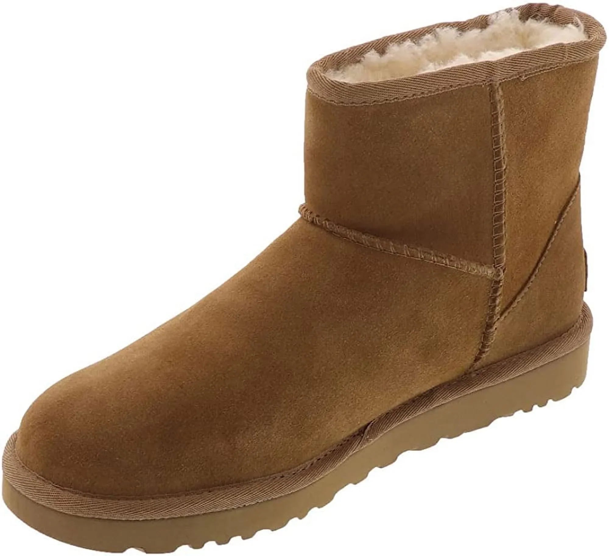 Ii Women's UGG Side Logo Boots Mini CHESTNUT Classic