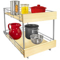 Sliding Cabinets 21", for Roll Warranty- Out - Out Ltd Shelf x Pans - Cabinet Pantry PROFESSIONAL® Out Organizer LYNK Kitchen - Double for Lifetime Shelves Pull 14" SELECT™ Slide Drawers Pots,