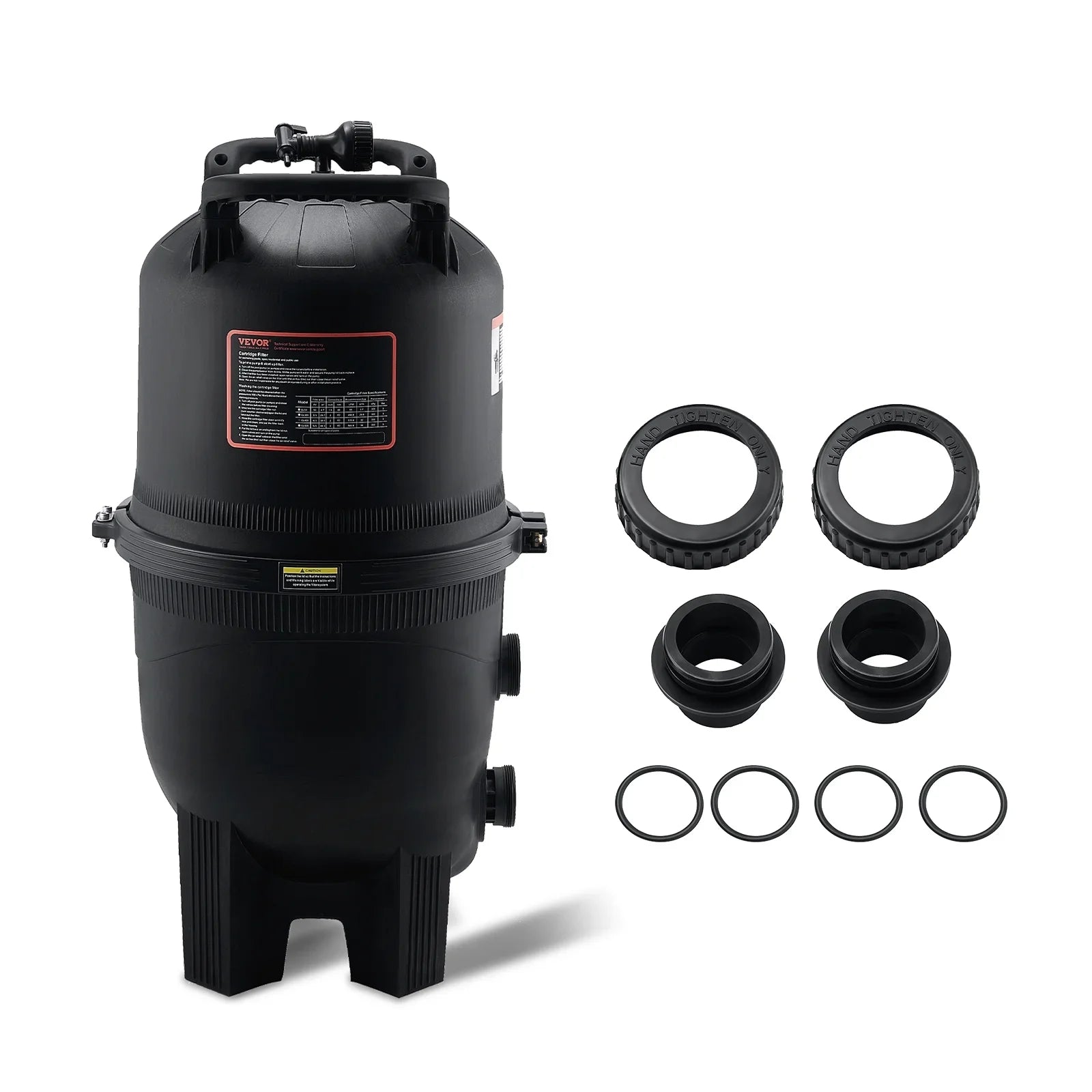 Filtration In/Above Pool Swimming Filter 425Sq.Ft SKYSHALO Pool Cartridge Ground