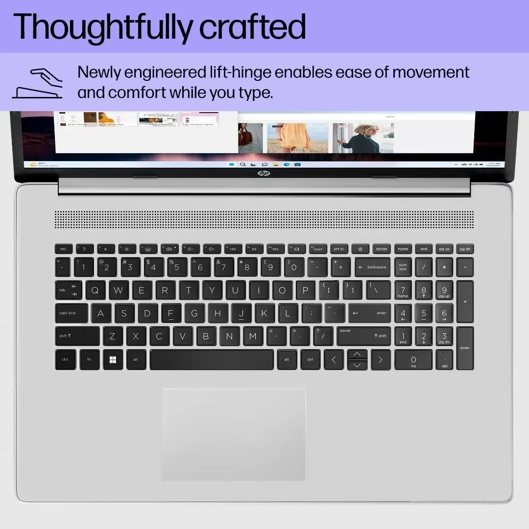 17.3" Core Backlit Laptop, Win11 i7-1355U, SSD, HD 32GB Home HP Keyboard, Touchscreen RAM, 1TB