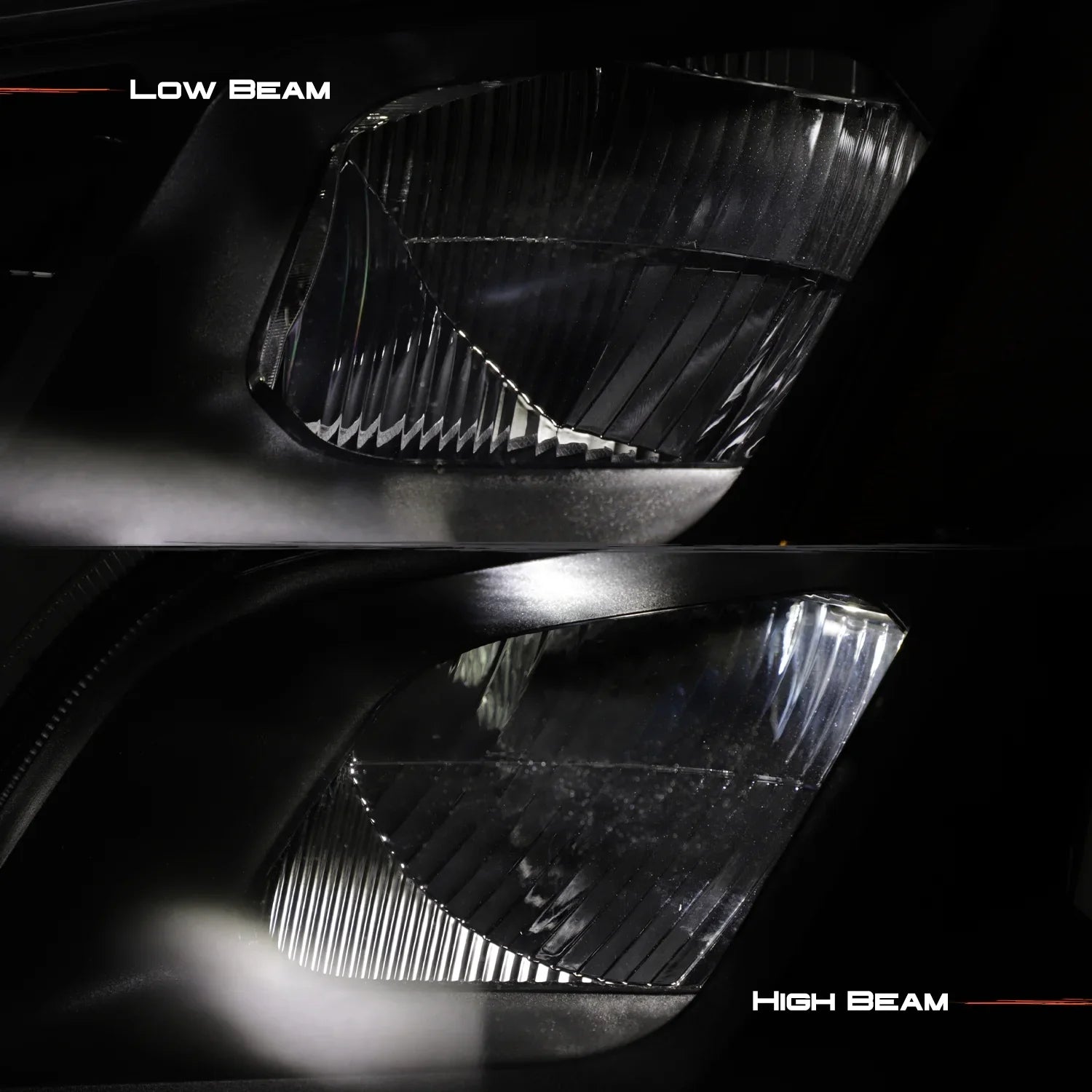 Black Driver OE Headlights - 116 Cascadia 2018-2023 113 Side 125 Housing Freightliner AKKON 126 Replacement Fits Full-LED -
