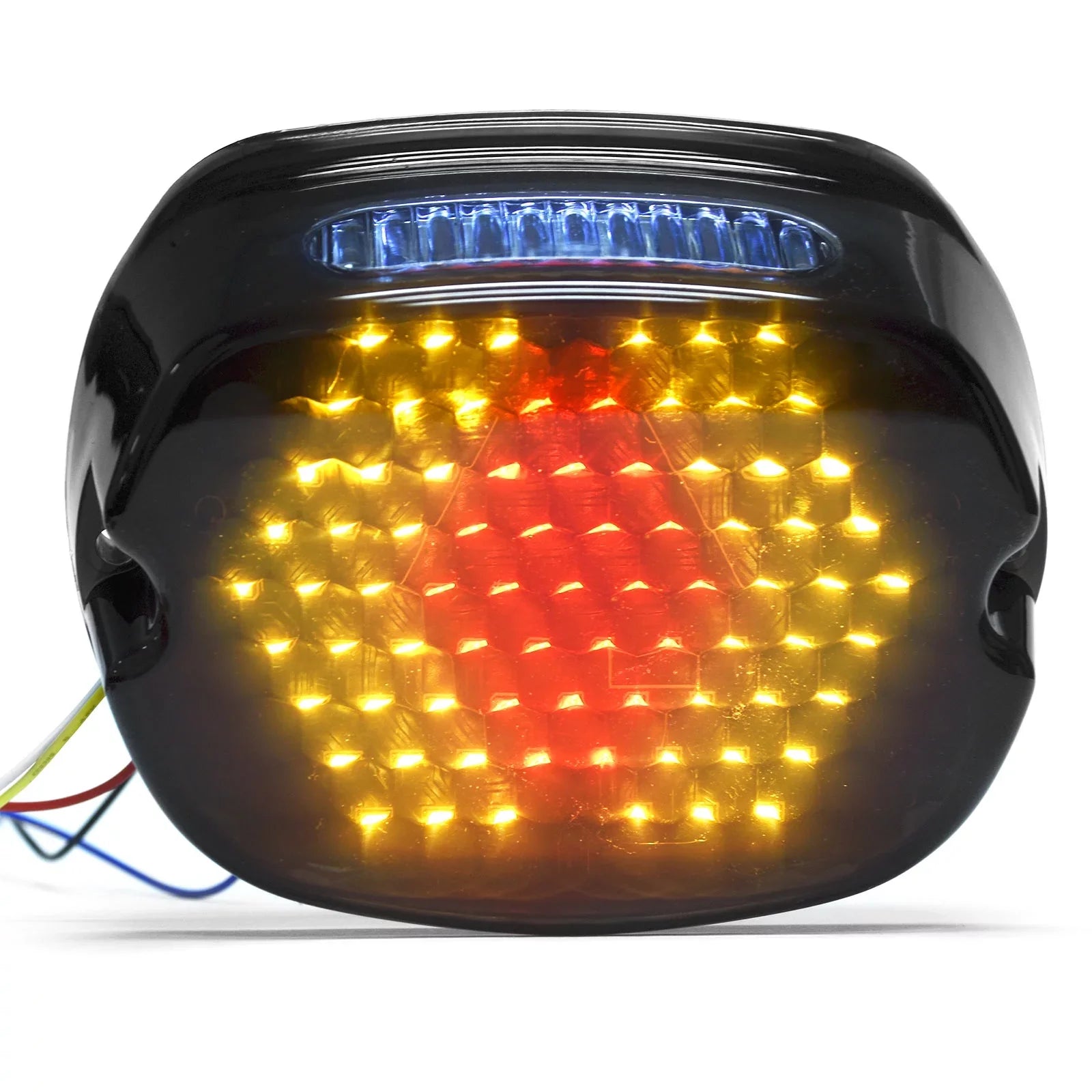 Profile Light Ultra Tail Brake Electra Most FLHTCU Classic Fits LED 6-1/4" 1999, Round Krator Running Turn Low Davidson Compatible with Smoke Light Signals Glide Light - Harley 2007-2014 Headlights