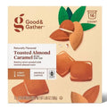 Roast Naturally pack Light Almond Coffee - 16ct Caramel Serve Pods Single Toasted 2 Flavored