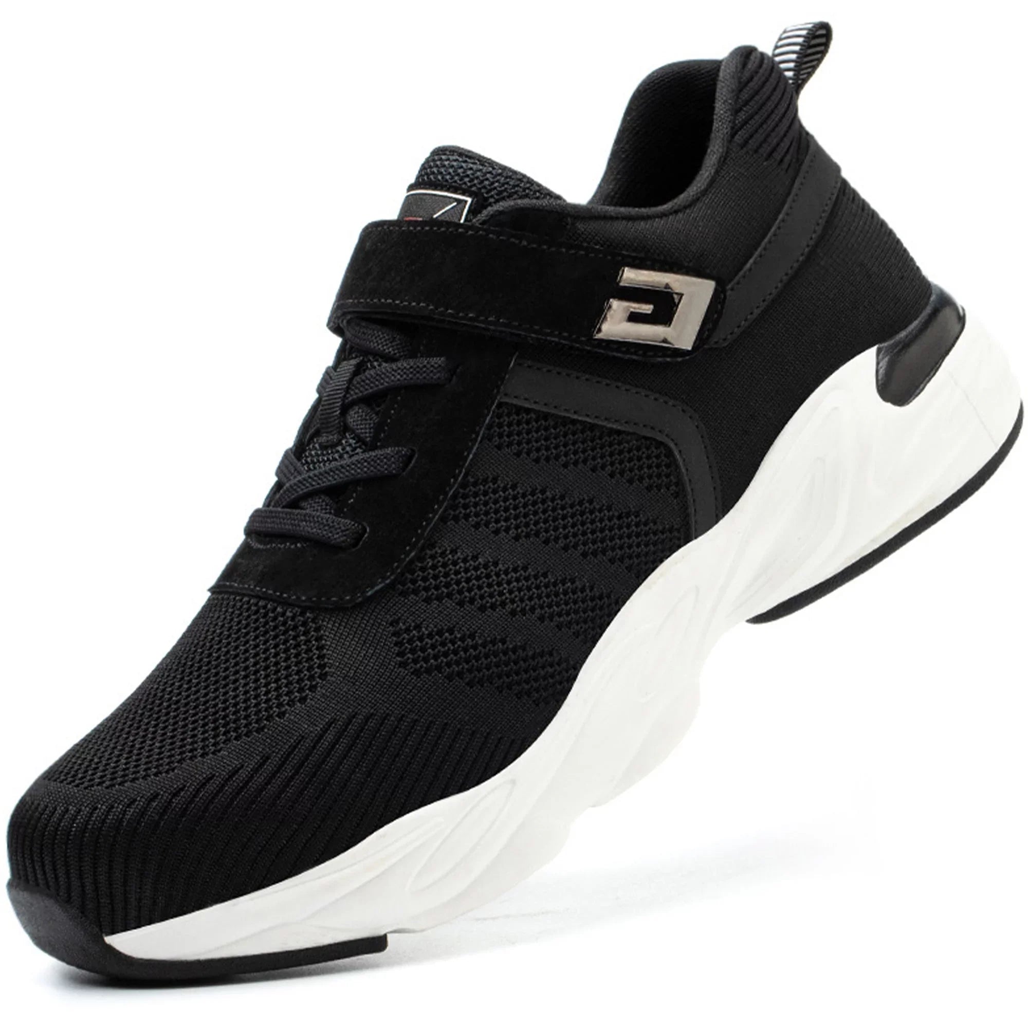 Mens Safety Shoe Work Toe Tanleewa Non-Slip Shoes Breathable dimension Steel Men6.5/Women7.5