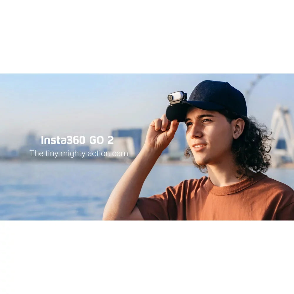 High Dynamic Range 2 Digital Camcorder, (HDR), White Screen, Insta360 GO 3K, LCD