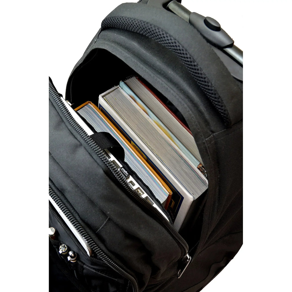 Black Bay Premium Backpack MOJO Tampa Rays Logo 19'' Wheeled