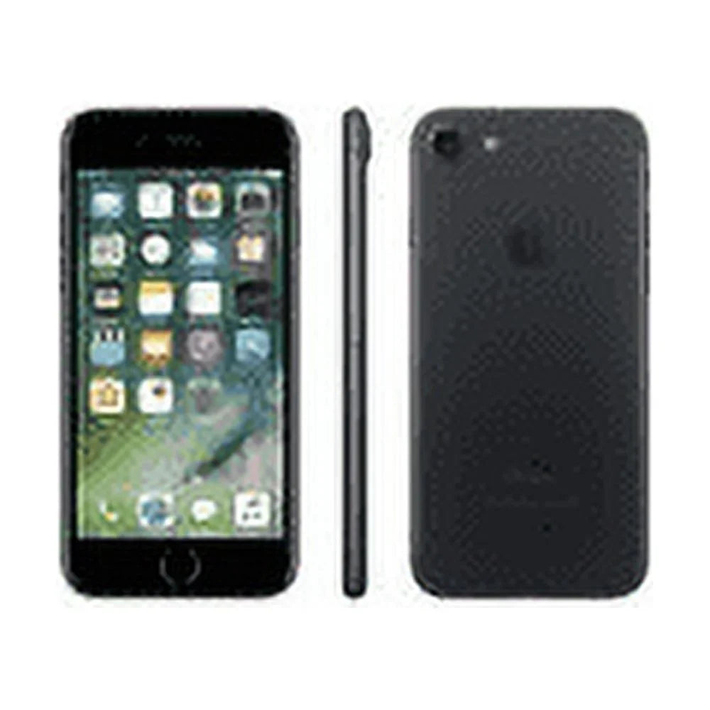 iPhone (AT&T Black (Refurbished) Locked) Smartphone 128GB 7 Restored