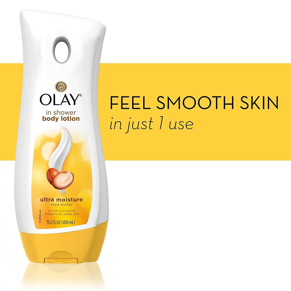 In-Shower 5) Moisture (Pack Butter Lotion Shea With Of Olay Ultra 15.20 Body Oz