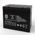 Drive Brand Mobility This Tacahe - Is an 12V Mid-Wheel Dalton Replacement Scooter AJC Battery PC1350 55Ah