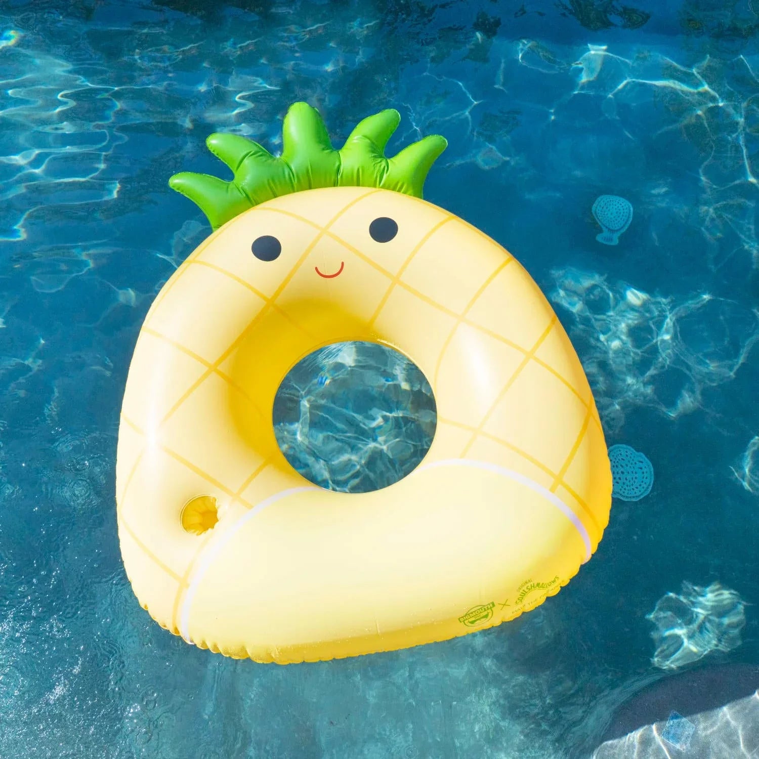 Float Styles) Built-In Cupholder BigMouth (Various Pool With Squishmallows x Ring Inflatable
