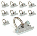 Truck, Anchors E-Track DC Fitting Cargo Loads Cargo O-Rings, w/ Down to Tie-Down Trailer, Track Tie Steel Van, Heavy System Spring Mall Attachments, Duty in Ring TieDown ETrack E Pickup 10-Pack O