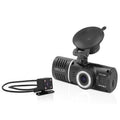 2.45" 3-Channel LCD Camera Black Dash with MNCD245T Screen Rear and View Front Full HD Recording,